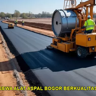 5 Tips Memilih Sewa Alat Aspal Bogor yang Tepat